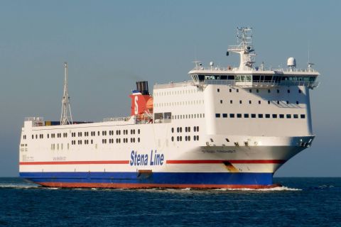 STENA TRANSIT in IJmuiden, 2 okt 2015