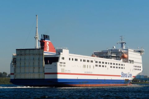 STENA TRANSIT in IJmuiden, 2 okt 2015