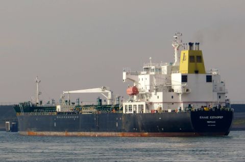 HELLAS EXPLORER in IJmuiden, 3 okt 2015