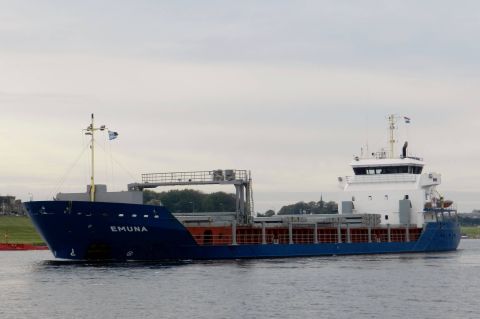EMUNA in IJmuiden, 5 okt 2015