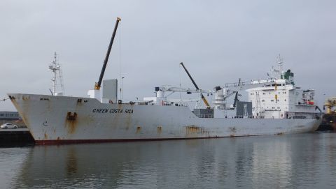 GREEN COSTA RICA in IJmuiden, 6 okt 2015