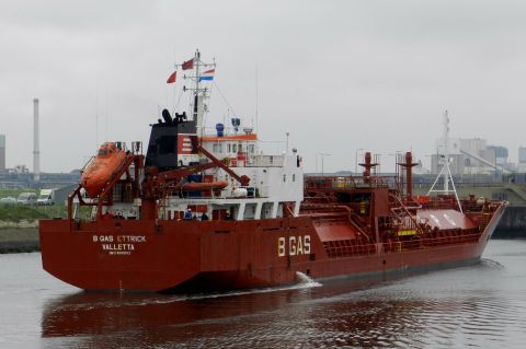B GAS ETTRICK in IJmuiden, 6 okt 2015