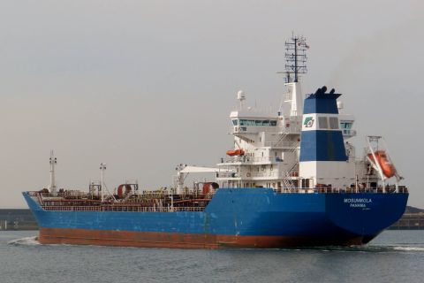 MOSUNMOLA in IJmuiden, 6 okt 2015