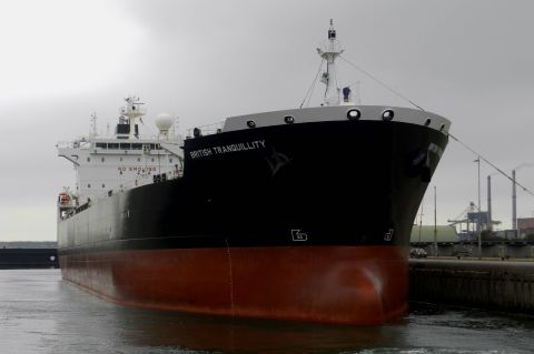 BRITISH TRANQUILLITY in IJmuiden, 7 okt 2015