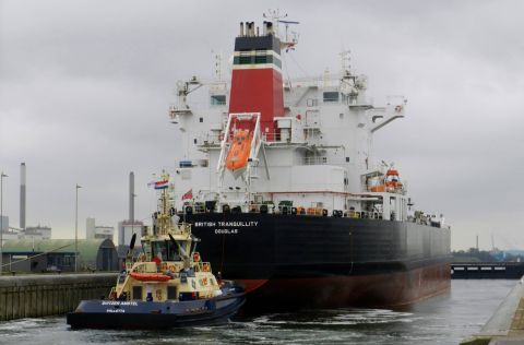 BRITISH TRANQUILLITY in IJmuiden, 7 okt 2015