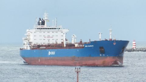 NORD GUARDIAN in IJmuiden, 8 okt 2015