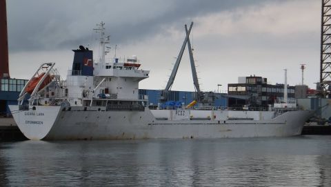 SIERRA LARA in IJmuiden, 9 okt 2015