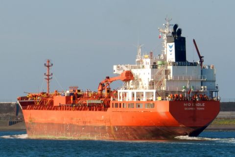 MID EAGLE in IJmuiden, 10 okt 2015