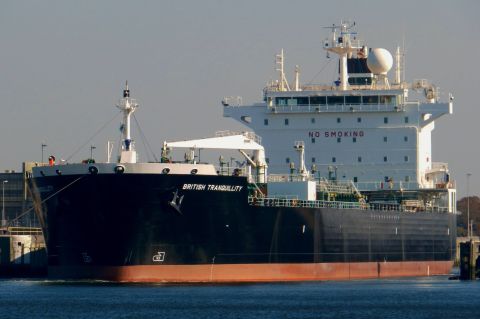 BRITISH TRANQUILLITY in IJmuiden, 10 okt 2015