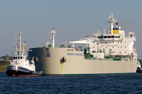 GREAT EASTERN in IJmuiden, 11 okt 2015