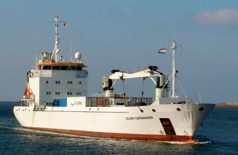 Silver Copenhagen in IJmuiden, 13 okt 2015