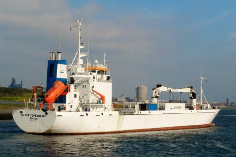 Silver Copenhagen in IJmuiden, 13 okt 2015