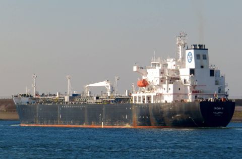Crown II in IJmuiden, 12 okt 2015