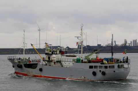 ALEXANDER in IJmuiden, 14 okt 2015