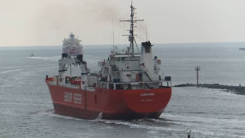 LANGFOSS in IJmuiden, 14 okt 2015