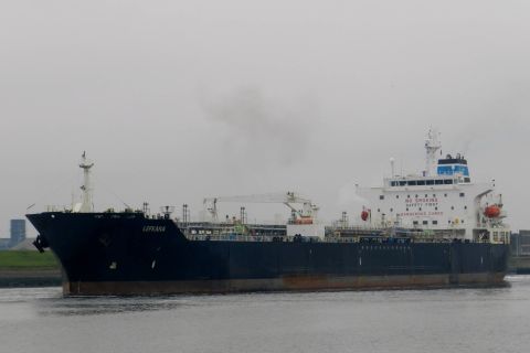 LEFKARA in IJmuiden, 16 okt 2015