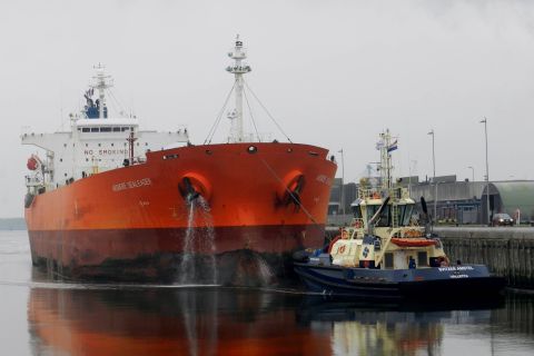 ARDMORE SEALEADER in IJmuiden, 16 okt 2015