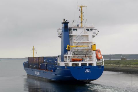 Odin in IJmuiden, 17 okt 2015
