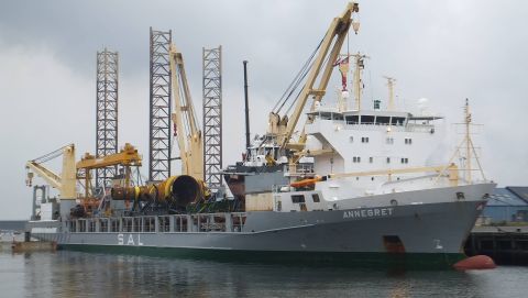 ANNEGRET in IJmuiden, 19 okt 2015