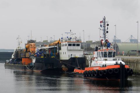 MTS VANQUISH in IJmuiden, 19 okt 2015