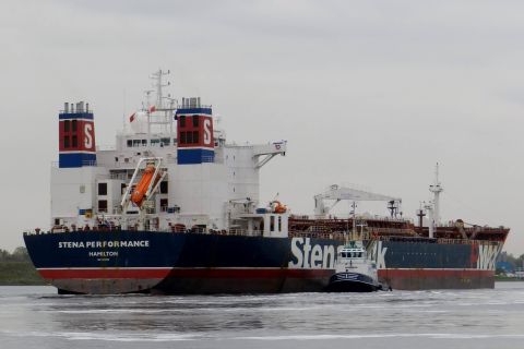 STENA PERFORMANCE in IJmuiden, 23 okt 2015
