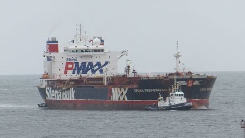 STENA PERFORMANCE in IJmuiden, 23 okt 2015