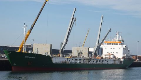 GREEN OCEAN in IJmuiden, 26 okt 2015