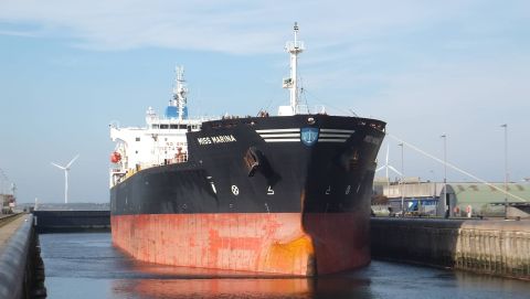 MISS MARINA in IJmuiden, 26 okt 2015