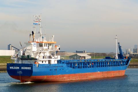 WILSON DUNDEE in IJmuiden, 26 okt 2015