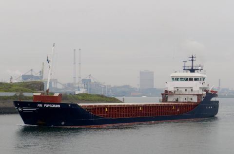 FRI PORSGRUNN in IJmuiden, 28 okt 2015