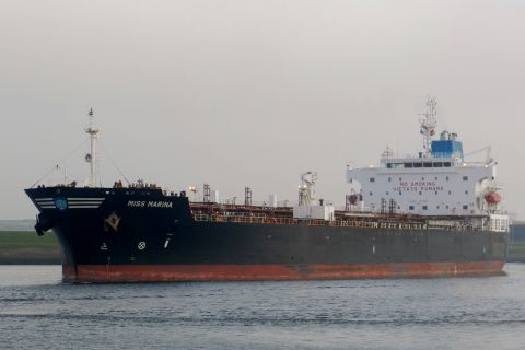 MISS MARINA in IJmuiden, 29 okt 2015