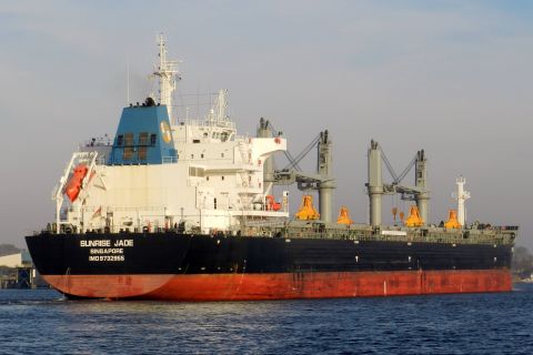 SUNRISE JADE in IJmuiden, 2 nov 2015
