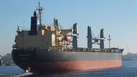 SAMOS MAJESTY in IJmuiden, 3 nov 2015