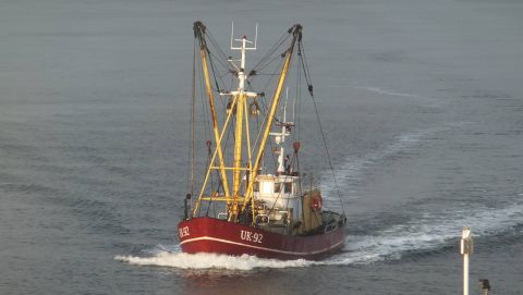 UK-92 JENNIE in IJmuiden, 5 nov 2015