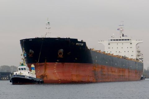Hector in IJmuiden, 5 nov 2015