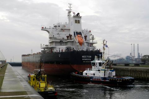 Hector in IJmuiden, 5 nov 2015