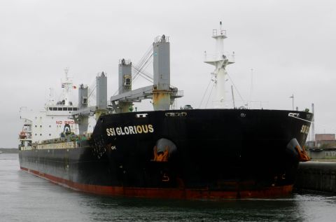 SSI GLORIOUS in IJmuiden, 6 nov 2015