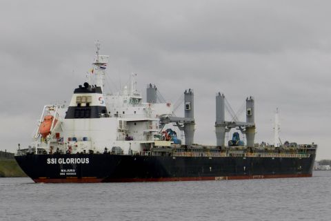 SSI GLORIOUS in IJmuiden, 6 nov 2015