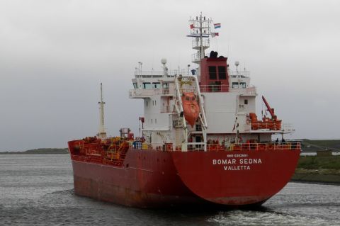 BOMAR SEDNA in IJmuiden, 6 nov 2015