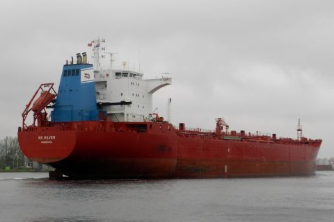 NS SILVER in IJmuiden, 7 nov 2015
