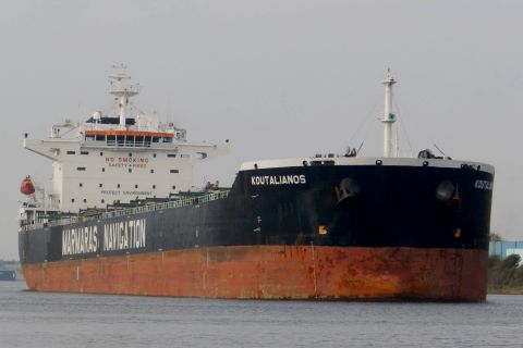 KOUTALIANOS in IJmuiden, 8 nov 2015