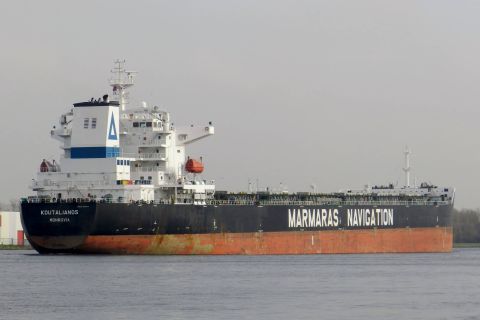 KOUTALIANOS in IJmuiden, 8 nov 2015