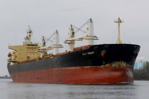 BULK TRIDENT in IJmuiden, 8 nov 2015