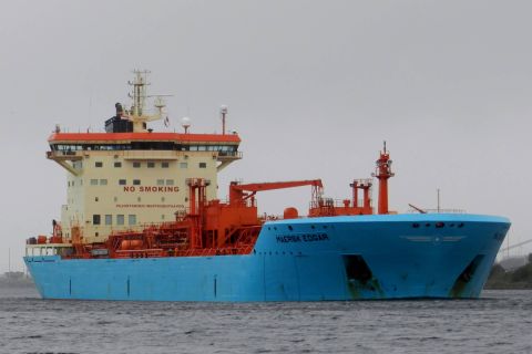 MAERSK EDGAR in IJmuiden, 10 nov 2015