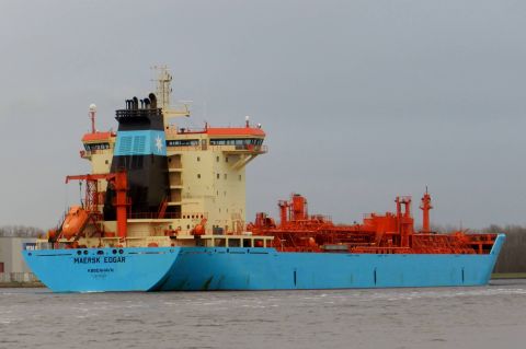 MAERSK EDGAR in IJmuiden, 10 nov 2015