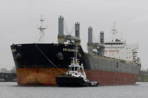 SSI GLORIOUS in IJmuiden, 11 nov 2015
