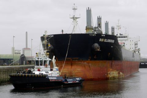 SSI GLORIOUS in IJmuiden, 11 nov 2015