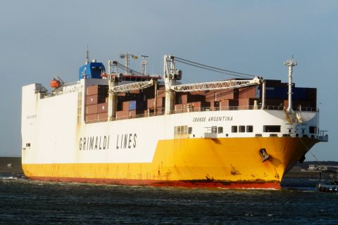 Grande Argentina in IJmuiden, 18 nov 2015