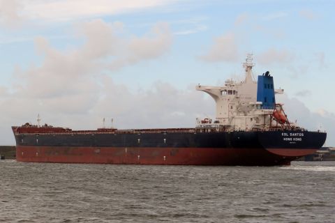 Ksl Santos in IJmuiden, 20 nov 2015