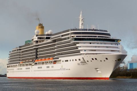 ARCADIA in IJmuiden, 22 nov 2015